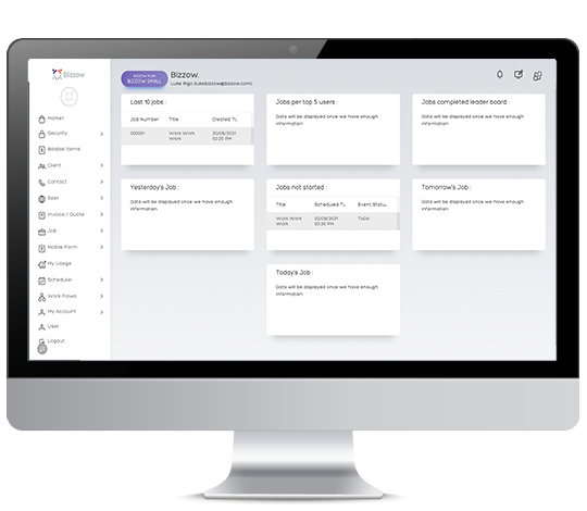 Bizzow Dashboard
