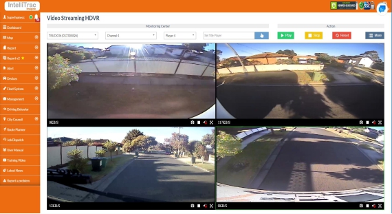 IntelliTrac Live Video Streaming